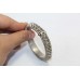 Bangle Bracelet Antique Silver Traditional Engraved Tribal Handmade Women C493
